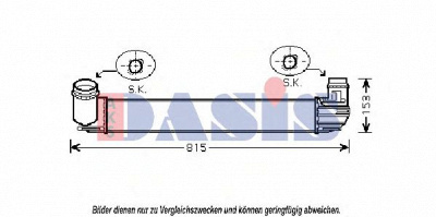 AKS DASIS 187018n -  Интеркулер